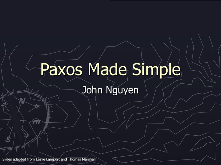 paxos made simple