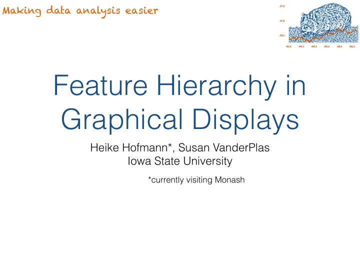 feature hierarchy in graphical displays