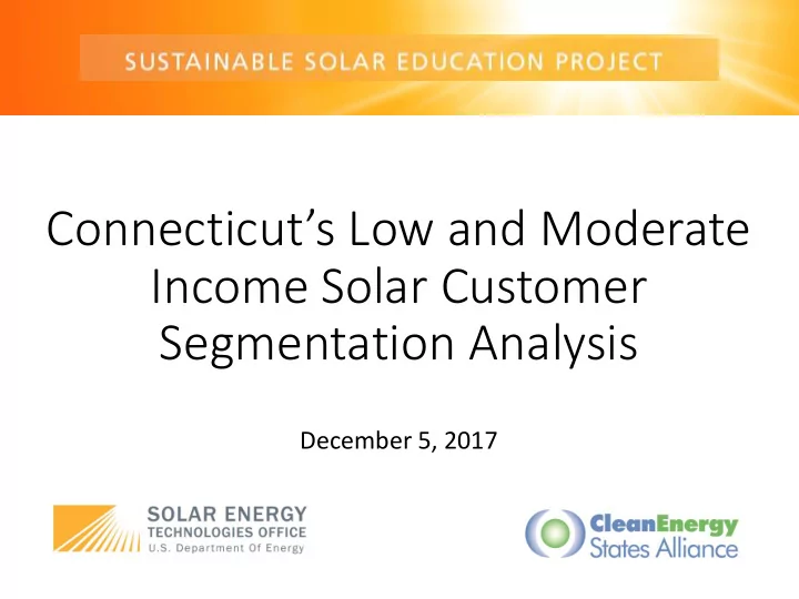 income solar customer