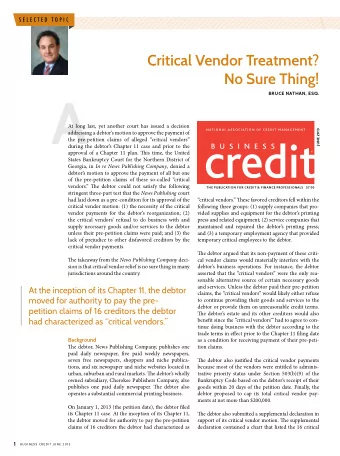 A  At long last, yet another court has issued a decision  N AT I O N A L  A S S O C I AT I O N  O F