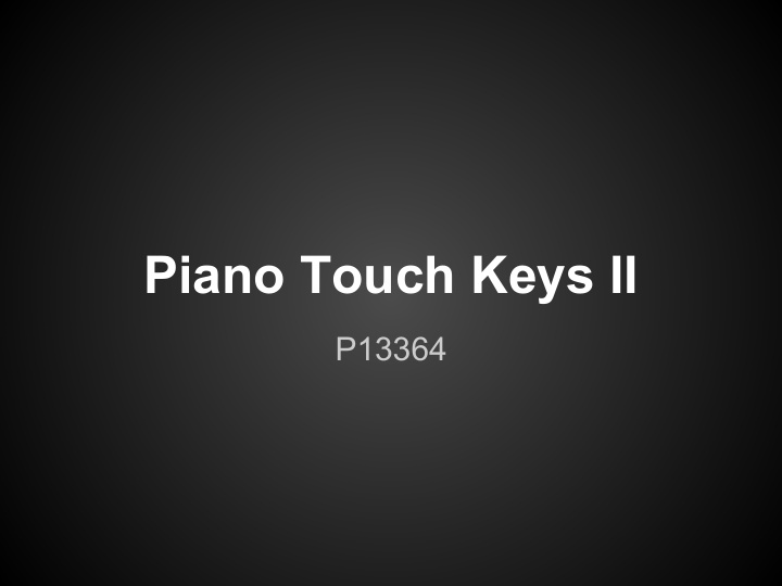 piano touch keys ii