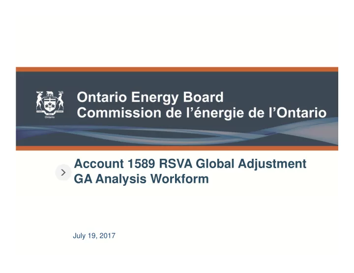 account 1589 rsva global adjustment ga analysis workform