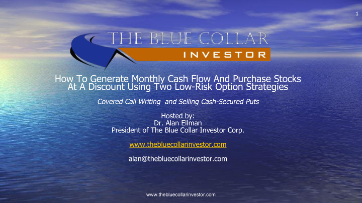 how to generate monthly cash flow and purchase stocks at
