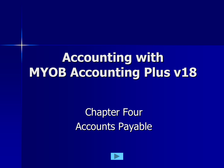 myob accounting plus v18