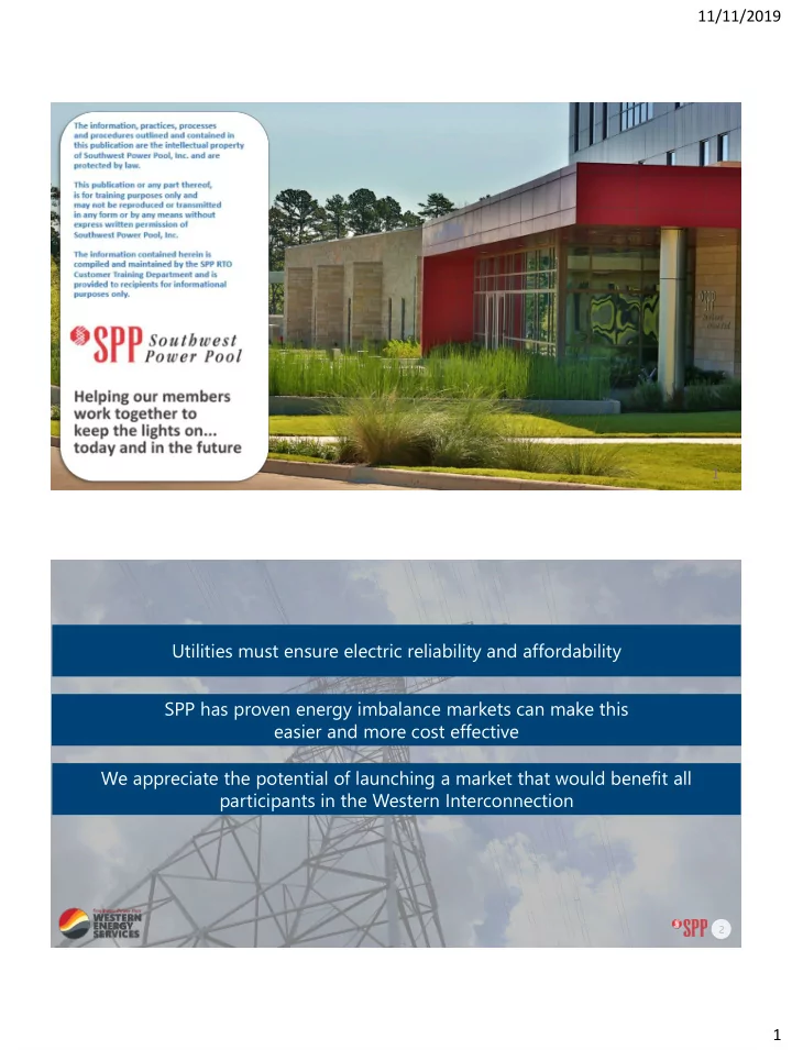 utilities must ensure electric reliability and