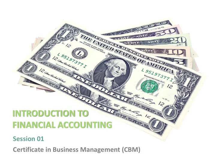 financial accounting