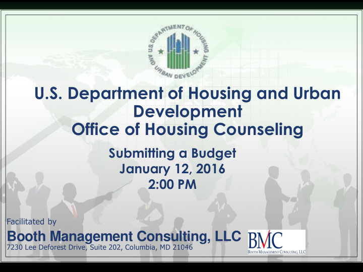 u s department of housing and urban development office of