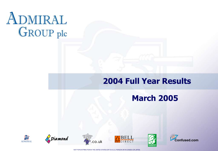 2004 full year results
