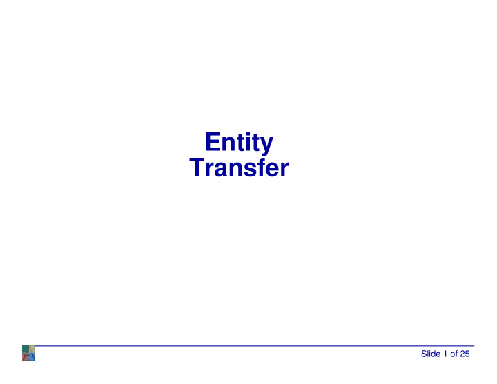 entity transfer