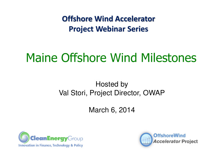 maine offshore wind milestones