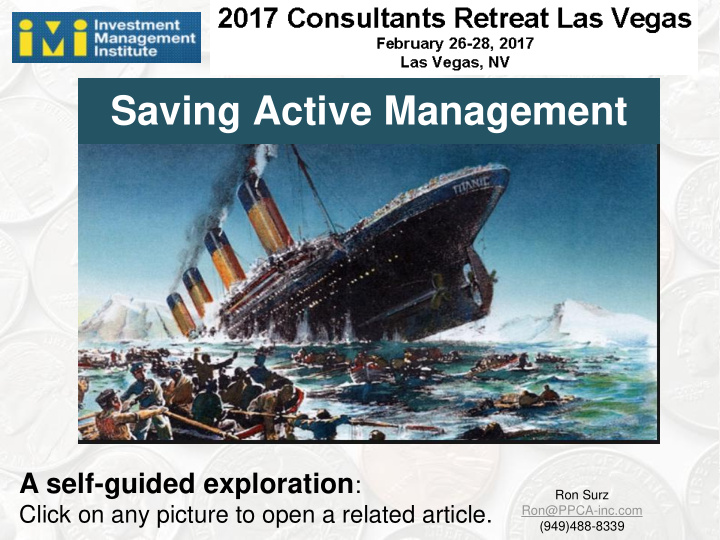 saving active management