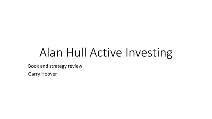 alan hull active investing