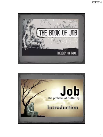 6/24/2014  1  6/24/2014  Theory of Retribution  Good will be rewarded and Evil will be punished