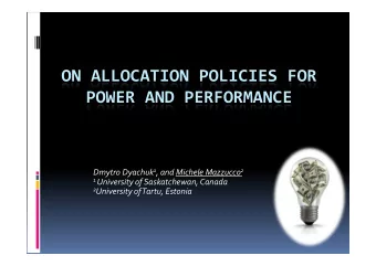 1 University  of  Saskatchewan,  Canada   2 University  of  Tartu,  Estonia