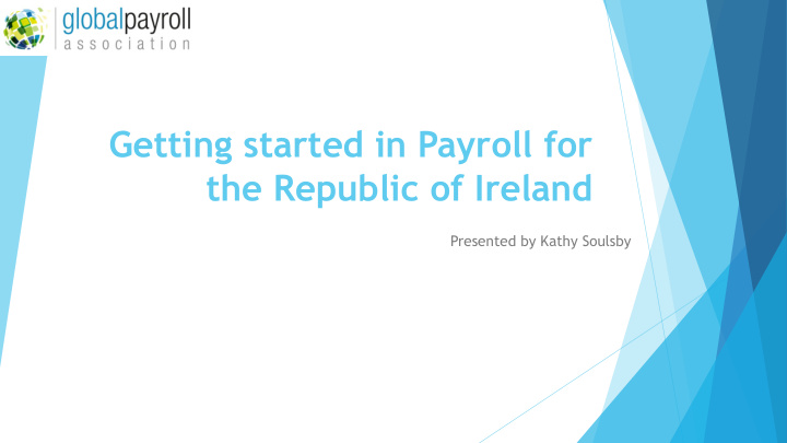 getting started in payroll for the republic of ireland