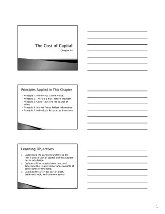 1  Calculate a firms weighted average cost of  4.  capital.  Discuss the pros and cons of using