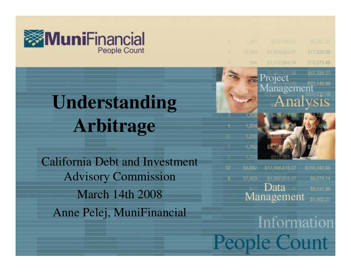 understanding arbitrage