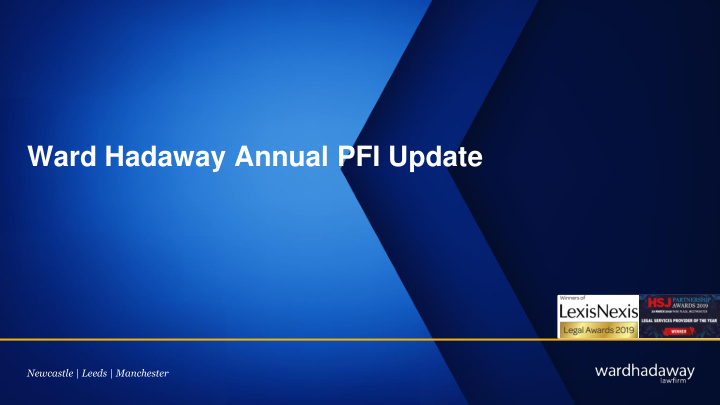 ward hadaway annual pfi update