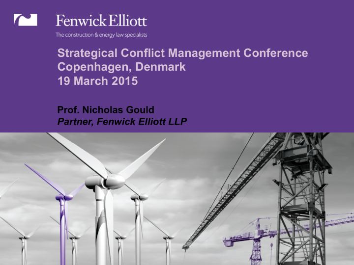 strategical conflict management conference