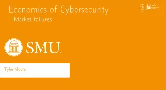 s  rsrt  Market failures  Tyler Moore