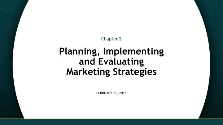 marketing strategies