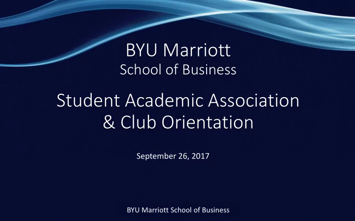 byu marriott