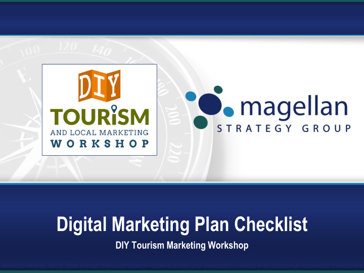 digital marketing plan checklist