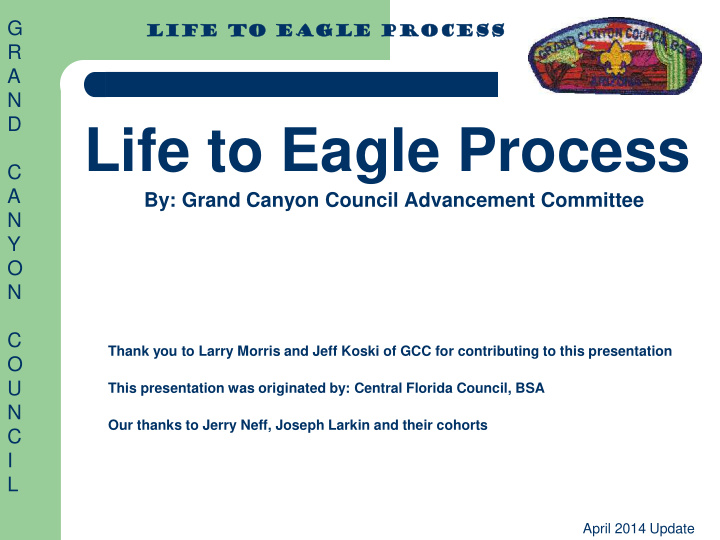life to eagle process
