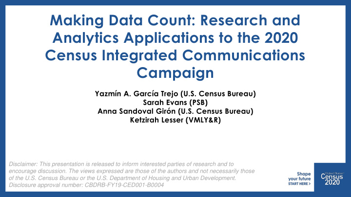making data count research and