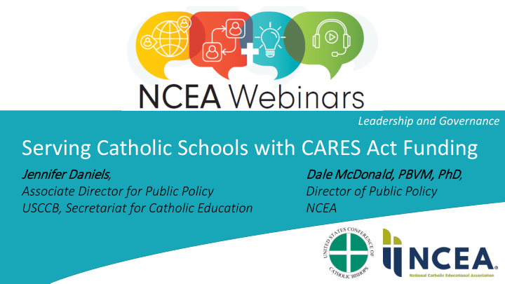 serving catholic schools with cares act funding