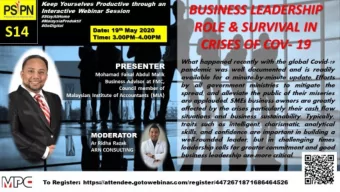 BUSINESS LEADERSHIP ROLE &amp; SURVIVAL IN CRISES OF COVID 19 Presented by FaisalMALIK THE