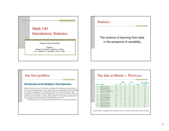 math 140 introductory statistics
