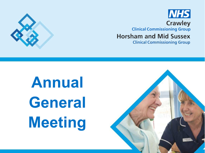 annual general meeting welcome