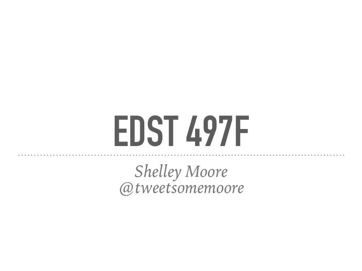 edst 497f