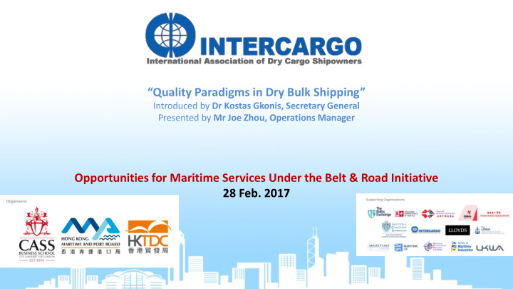 quality paradigms in dry bulk shipping