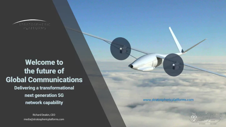 welcome to the future of global communications