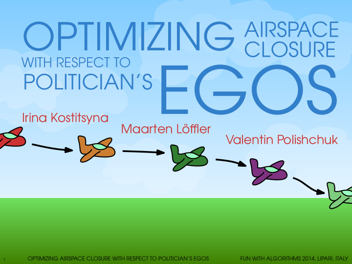 politician s egos