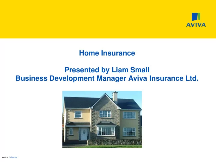 business development manager aviva insurance ltd