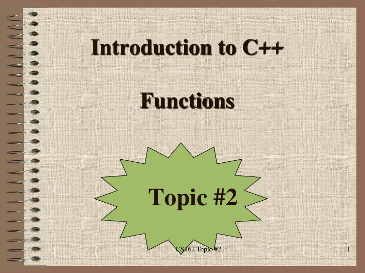 topic 2