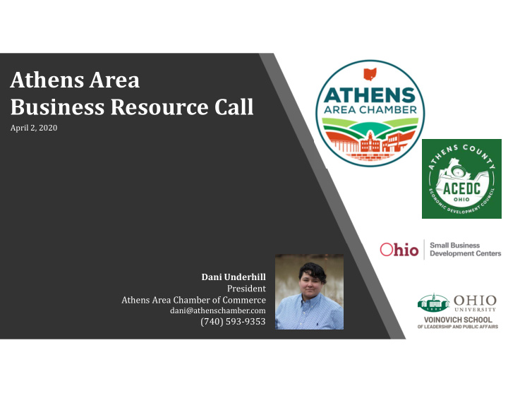 athens area business resource call