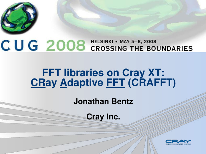 fft libraries on cray xt