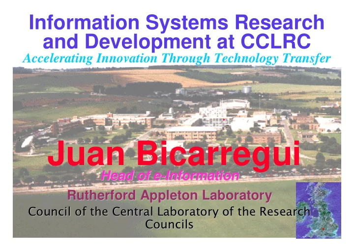 juan bicarregui