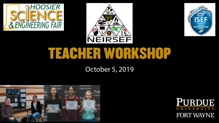 teacher workshop