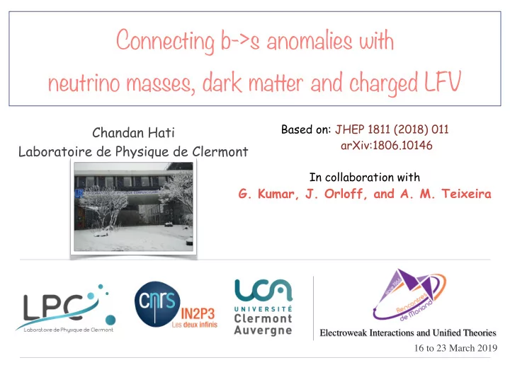connecting b s anomalies with neutrino masses dark matter