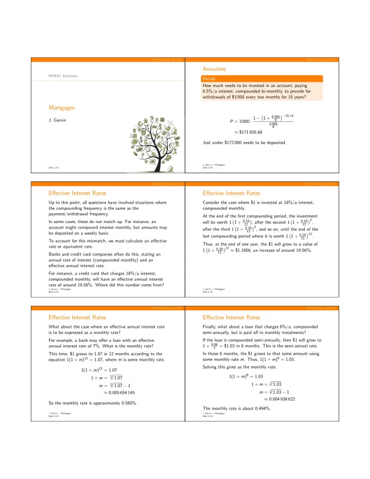 annuities