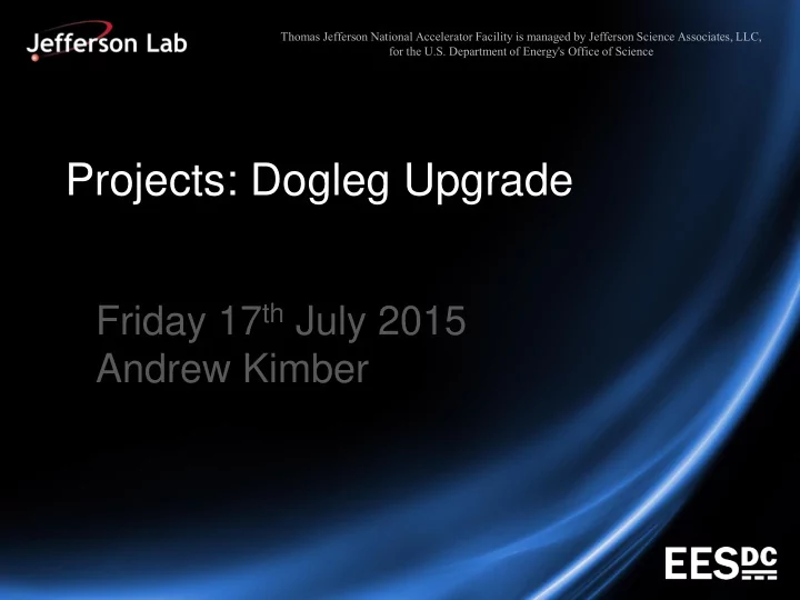 projects dogleg upgrade