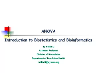 One-Population Tests  One  Population  Mean  Proportion  t Test  Z Test  Z Test  (1 &amp; 2  (1