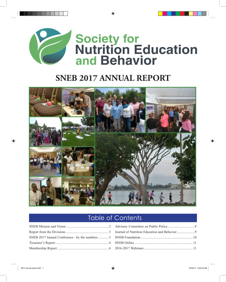 sneb 2017 annual report