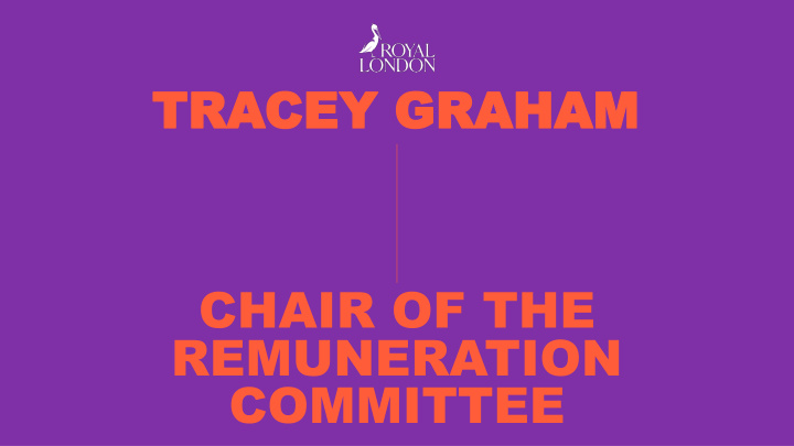 tra tracey graham cey graham chair of the