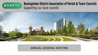 ANNUAL GENERAL MEETING  ANNUAL GENERAL MEETING - AGENDA  1  Record attendance and apologies for